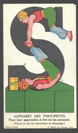 Carte Publicitaire à Découper Blédine Jacquemaire. Alphabet Des Tout-Petits Lettre S, Illustration L.G. (GF2530) - Publicidad