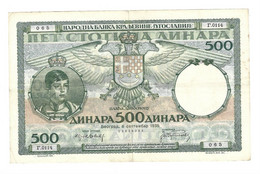 *jugoslavia 500 Dinara 1935   31 - Yugoslavia
