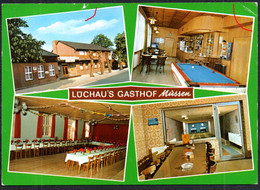 F6096 - Müssen - Gasthof Lüchau Innenansicht - Verlag Lotar Holz - Lauenburg