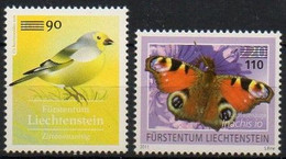 FL  2022  MiNr. 2035/ 2036  **/ Mnh    A: Neue Werte Auf Früheren Freimarken - Ongebruikt