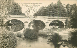 42 POUILLY-SOUS-CHARLIEU. Pont Sur Sornin 1933 - Charlieu
