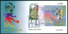 EGYPT / RUSSIA / FRANCE / 2018 / SPORT/  FOOTBALL / WORLD CUP / SOCCER / FDC - Covers & Documents