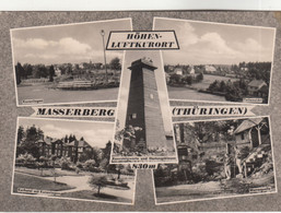 B3414) MASSERBERG Thüringen - Kurhotel Werraquelle Teilansicht Kuranlagen Rennsteigwarte Hartungsklause - Masserberg