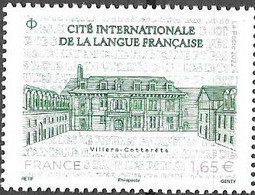 FRANCE,2022, MNH, FRANCOPHONIE, CITY OF FRENCH LANGUAGE, VILLERE COTTERETE,1v - Otros & Sin Clasificación