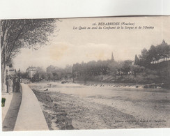 B3424) BEDARRIDES - Vaucluse - Les Quais En Aval Du Confluent De La Sorgue Et De L` Ouveze OLD ! 1918 - Bedarrides