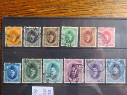 EGYPTE, N° 82/93 OBLITEREE A 2 € - Used Stamps