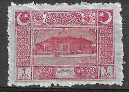 TURCHIA - 1923 - PARLAMENTO ANKARA . 3 PI. - NUOVO MH* (YVERT 667 - MICHEL 792z) - Unused Stamps