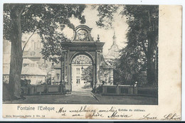 Fontaine-l'Evêque - Entrée Du Château - 1903 - Fontaine-l'Eveque