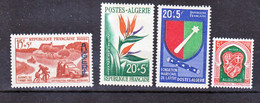 Algérie 1958 350/352  Neuf Avec Trace De Charnière* TB Mh Con Charnela Cote 55.5 - Annate Complete