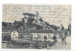 30266 - Lucens Le Château Et Maisons Neuves - Lucens