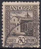 ANDORRA ESPAÑOLA 1929 Nº 21 USADO - Usados