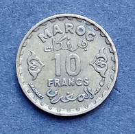 Maroc - Pièce De 10 Francs 1371 ( 1951) Protectorat Français - Marokko