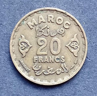 Maroc - Pièce De 20 Francs 1371 (1951), Protectorat Français - Marruecos