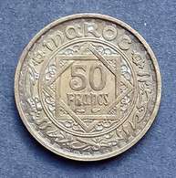 Maroc - Pièce De 50 Francs 1371 (1951), Empire Chérifien - Marruecos