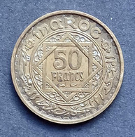 Maroc - Pièce De 50 Francs 1371 (1951), Empire Chérifien - Morocco