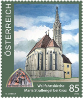 Austria - 2022 - Pilgrimage Church Maria Strassengel - Mint Stamp - Nuevos