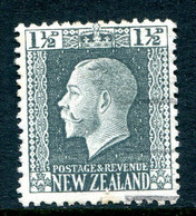 New Zealand 1915-30 KGV - Recess - P.14 X 14½ - 1½d Grey-slate Used (SG 416a) - Usados