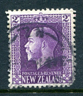 New Zealand 1915-30 KGV - Recess - P.14 X 13½ - 2d Bright Violet Used (SG 417) - Oblitérés