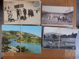 Lot De 553 Cartes Postales De France  (104 CPA - 38 Des Années 1950 Et 411 Des Années 60 à 2000) - 500 Postkaarten Min.