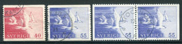 SWEDEN 1971 Refugee Year Used.  Michel 704-05 - Used Stamps