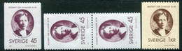 SWEDEN 1971 Women's Suffrage MNH / **.  Michel 702-03 - Unused Stamps