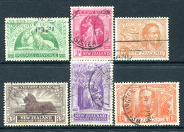 New Zealand 1920 Victory Set Used (SG 453-458) - Used Stamps