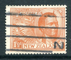 New Zealand 1920 Victory - 1½d Brown-orange Used (SG 455) - Oblitérés