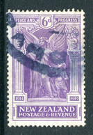 New Zealand 1920 Victory - 6d Violet Used (SG 457) - Usati