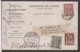 BELGIË - PREOstempel: BRUXELLES 05 > FRANKFORT - Postcards [1871-09]