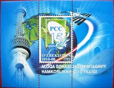 Uzbekistan  2006  15 Years Of RCC  Space  S/S   MNH - Asia