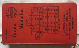 Guide Michelin 1919 B - Michelin (guias)