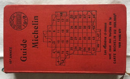 Guide Michelin 1919 B - Michelin (guide)