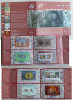 Northern Mythology 2006 Joint Scandinavian Issue Full Set Of 8 Blocks Is Special Folder - Faroe Islands