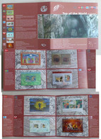 Northern Mythology 2006 Joint Scandinavian Issue Full Set Of 8 Blocks Is Special Folder - Markenheftchen