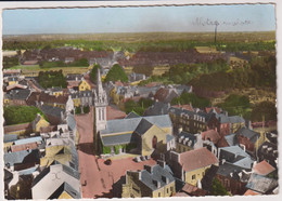 CPSM-  D12- LANVOLLON-place De L'église-vue D'ensemble - Lanvollon