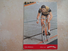CPSM Cyclisme Vélo Cycliste Eddy MERCKX Offert Par France Soir - Ciclismo