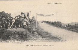 ( Rallye D'Auvergne.) Les Eliminatoires - CAILLOIS Sur La Route Près Le Cratère. - Rally