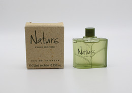 Yves Rocher Nature Pour Homme - Miniaturen Flesjes Heer (met Doos)