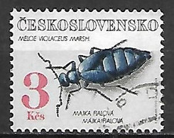 TCHECOSLOVAQUIE     -    1992 .   Y&T N° 2922 Oblitéré.  Insecte - Used Stamps