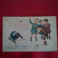 PUB SOUVENIR DE LA BELLE JARDINIERE LES RONDES ENFANTINES - Advertising