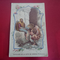PORTEUSES DE LA COTE DE CONCAU HINDOUSTAN PUB COLLECTION DE LA SOURCE ST COLOMBAN - Werbepostkarten