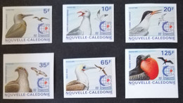 Nouvelle-Calédonie NON DENTELE N°707/712**. Oiseaux De Mer. Cote 60€ - Non Dentelés, épreuves & Variétés