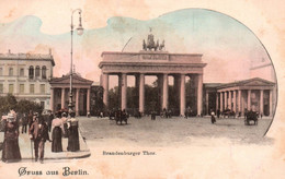 GRUSS AUS BERLIN / BRANDENBURGER THOR / JOLIE CARTE - Brandenburger Tor