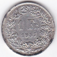 Suisse. 1 Franc 1957 B , En Argent - 1 Franken