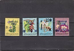 Guyana Nº 696 Al 699 - 1982 – Espagne