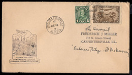 CANADA(1931) Arctic Forest. First Flight Cover Embarras Portage To Ft. McMurray. - Premiers Vols