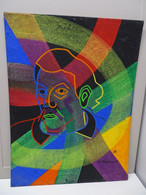 * PEINTURE /CARTON TOILE Signée ELIANE CHARVIN ( MACLET ) Paul Gauguin POP ART    E - Huiles