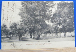 (L/) LIVORNO - VIALE DEGLI ACQUEDOTTI -  VIAGGIATA 1906ca - Livorno