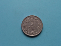 1931 FR - 5 Franc / KM 97.1 > ( Uncleaned Coin / For Grade, Please See Photo ) ! - 5 Frank & 1 Belga