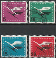 Mi. 205/208 O - Used Stamps